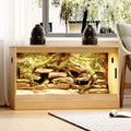 Habitat pour reptiles — terrarium spacieux pour lézards, serpents et autres — 47,2