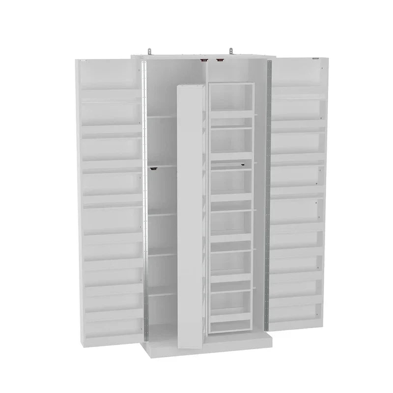 Organisateur de cuisine polyvalent : meuble compact de 31,5 avec rangement astucieux