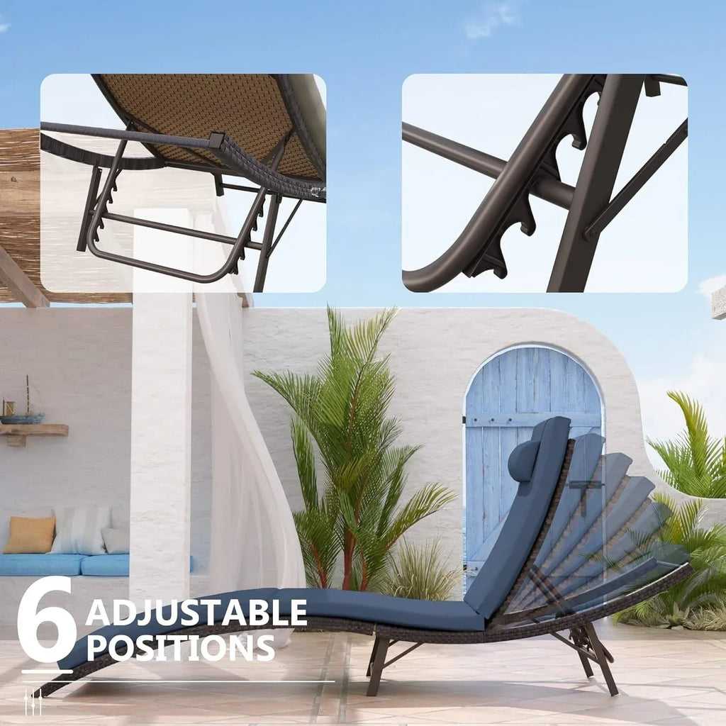 Kullavik 3-teiliges Outdoor-Loungesessel-Set