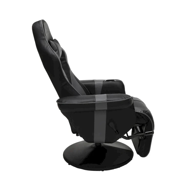 Fauteuil de gaming inclinable avec repose-pieds
