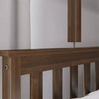 Max & Lily Etagenbett aus Massivholz, Einzelbett über Doppelbett mit ausziehbarem Stauraumbett und Leiter für Kinder