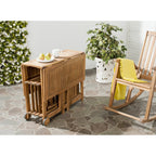 SAFAVIEH Brandy 5-teiliges Outdoor-Esszimmerset – 43 B x 35 T x 29 H