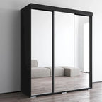 Strick & Bolton Suger 3-door Mirrored Armoire