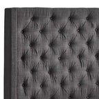 Naples-Kopfteil mit Knopfheftung und Wingback-Design, nur von iNSPIRE Q Artisan