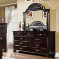 Ensemble traditionnel Vame de 2 pièces comprenant une commode à 9 tiroirs et un miroir, par Furniture of America