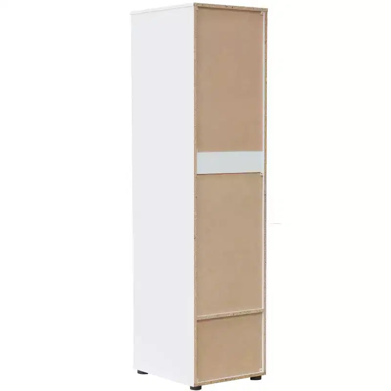 Kings Brand Furniture Corry kledingkast met opbergruimte, wit