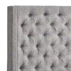 Naples-Kopfteil mit Knopfheftung und Wingback-Design, nur von iNSPIRE Q Artisan