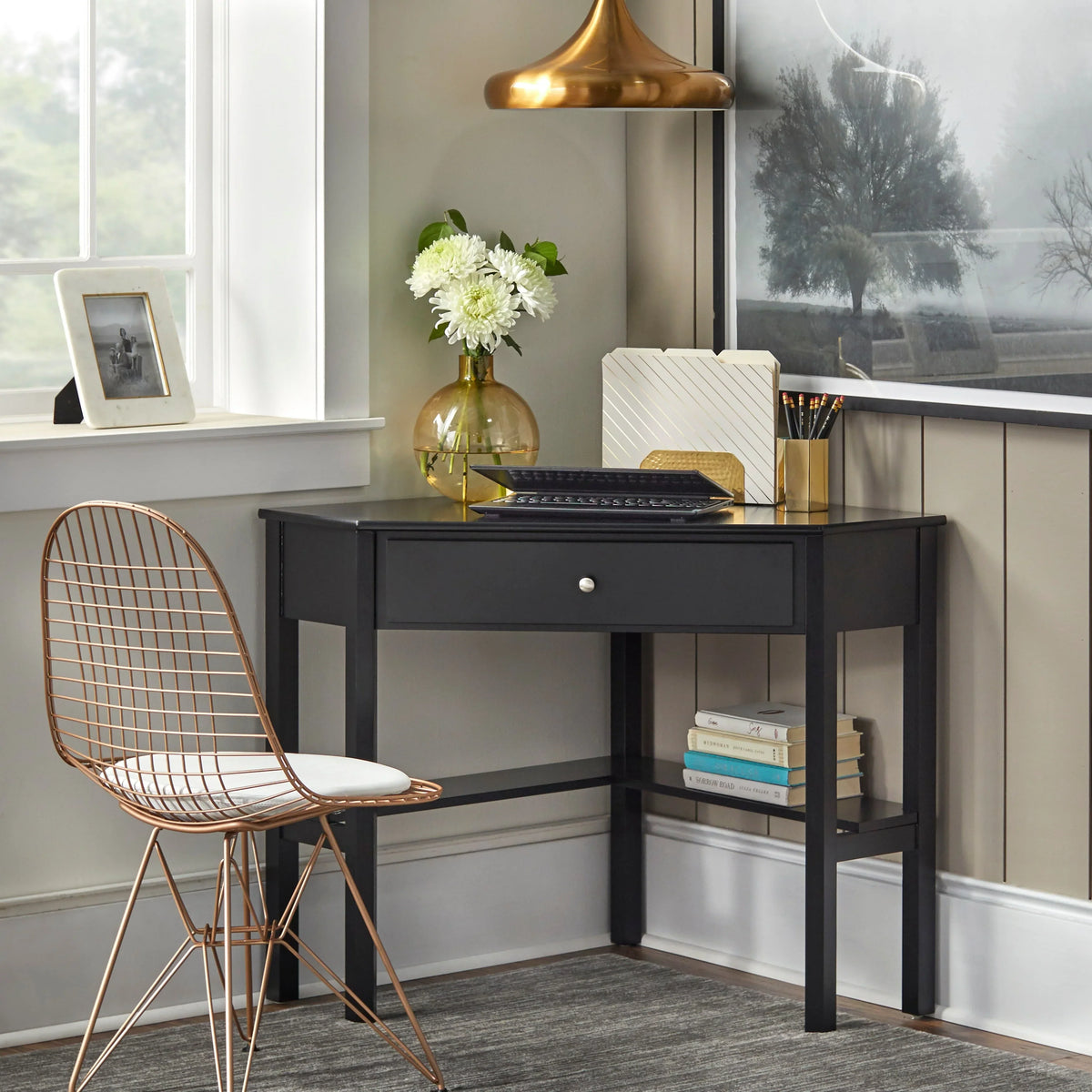 Bureau d’angle Lincoln de Porch & Den