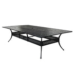 Ensemble repas de 13 pièces en aluminium gris canon de fusil Manasquan par Havenside Home
