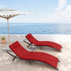 Kullavik 3-teiliges Outdoor-Loungesessel-Set