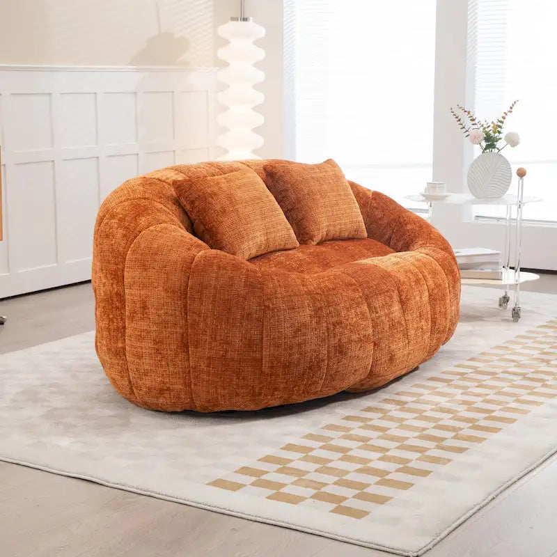 GDFStudio - Canapé relax 2 places Laurel en chenille avec mousse haute densité et confort généreux