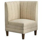 Lifestorey Kerrington 3-teiliges gepolstertes Sitzbank-Set mit Kanalsteppung