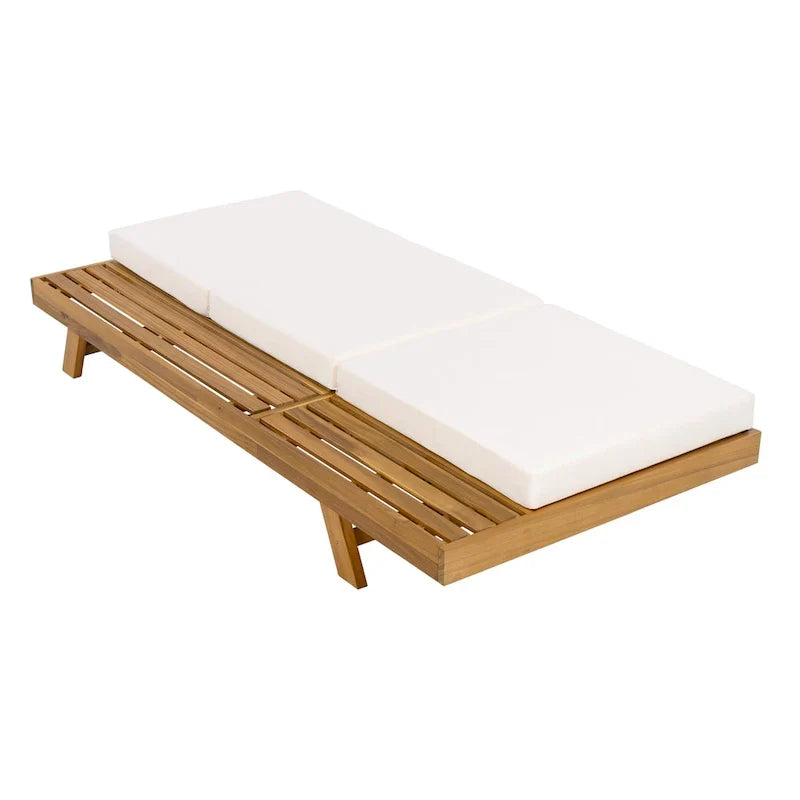 Christopher Knight Home Michael loungeset van acaciahout voor buiten, set van 2