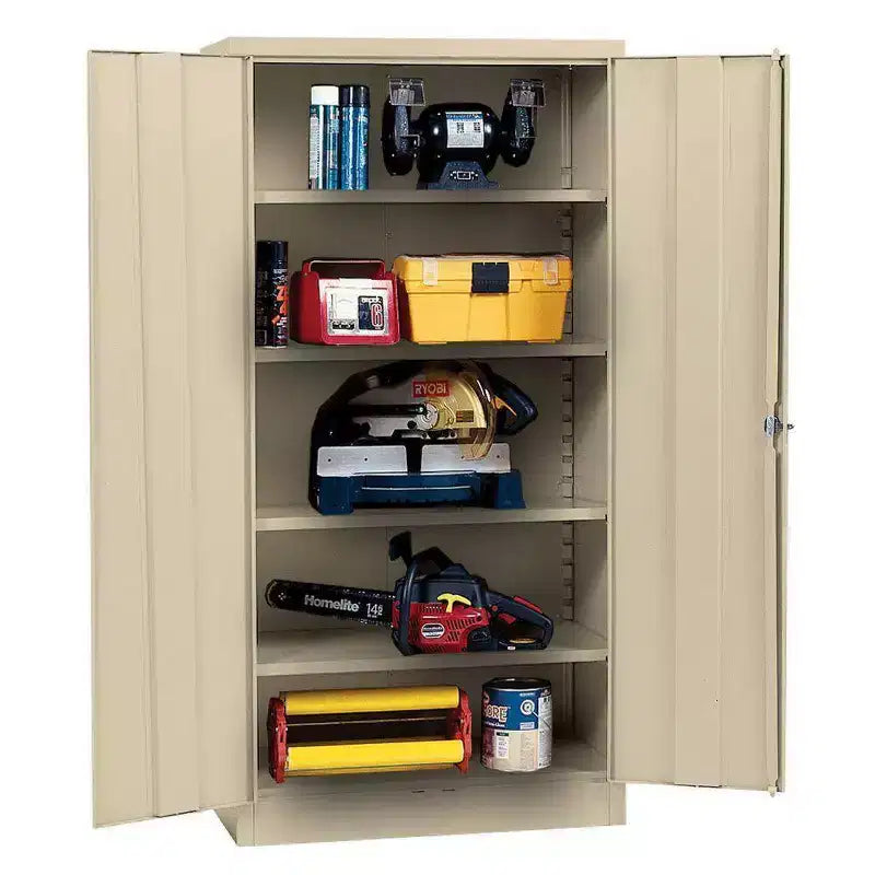 Edsal vrijstaande stalen kast, 36B x 18D x 72H, beige