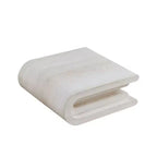 GDFStudio Laurine Modern Travertine Pattern Layered Coffee Table