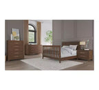 Child Craft Kieran babybed, dubbele commode en ladekast als 3-delige babykamerset, inclusief 4-in-1 ombouwbaar babybed, commode en ladekast