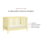 Babyletto Swell 4-in-1 Convertible Crib with Toddler Bed Conversion Kit