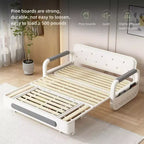 Luck Live moderne slaapbank van 62,2 inch, multifunctionele slaapbank met opbergruimte