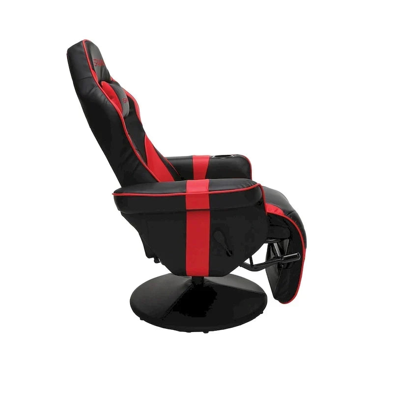 Fauteuil de gaming inclinable avec repose-pieds