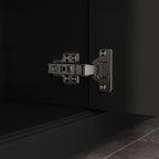 59,1-inch wit buffetdressoir, modern uit het midden van de eeuw, eigentijds, gelakt