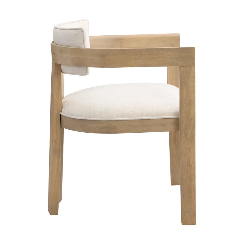 Chaise de salle à manger moderne et raffinée Conrad avec accoudoirs, par Christopher Knight Home