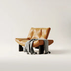 Contemporary Black Tufted Armless Chenille Accent Chair