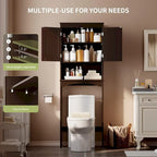 Armoire de rangement pour salle de bains, meuble de rangement pour toilettes, étagère de salle de bains au-dessus des toilettes, toilettes gain de place