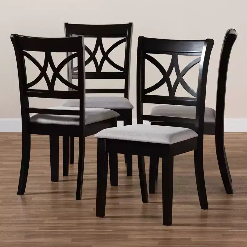 Ensemble de 4 chaises de salle à manger Clarke - Baxton Studio