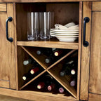 Buffet Crosley Roots finition naturelle - 52 W x 18 D x 36 H