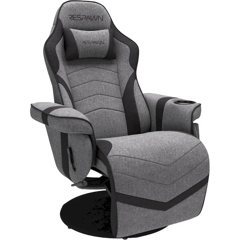 Fauteuil de gaming inclinable avec repose-pieds
