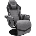 Fauteuil de gaming inclinable avec repose-pieds