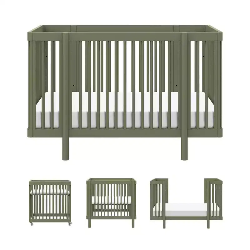 Lit bébé convertible Babyletto Pogo 8-en-1 avec kits de conversion pour toutes les étapes